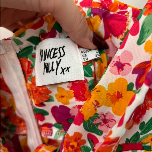 NEW Princess Polly Barrett Mini Dress Floral - Picture 7 of 8